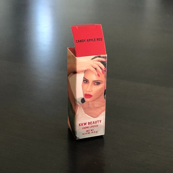 😍NWT KKW Candy Apple Red Creme Lipstick by KKW😍 - Picture 4 of 6